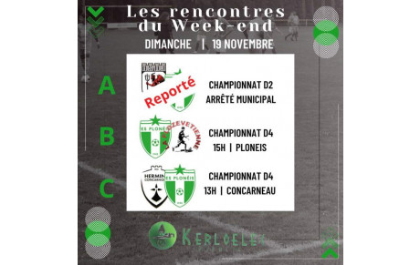 AGENDA DU 19 NOVEMBRE 2023
