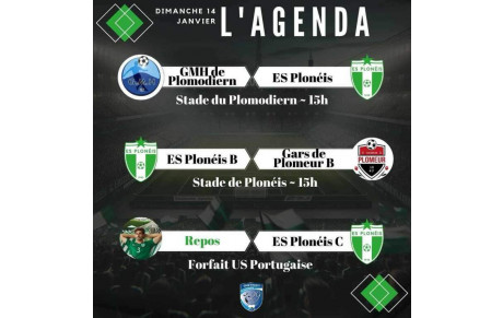 AGENDA DU 14 JANVIER 2024
