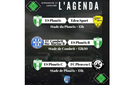 AGENDA DU 21 JANVIER 2024