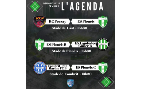 AGENDA DU 18 FÉVRIER 2024